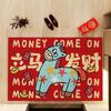 Wear-Resistant Chinese New Year Doormat Anti-slip Floor Mat Horse Pattern Carpet  Door Entrance