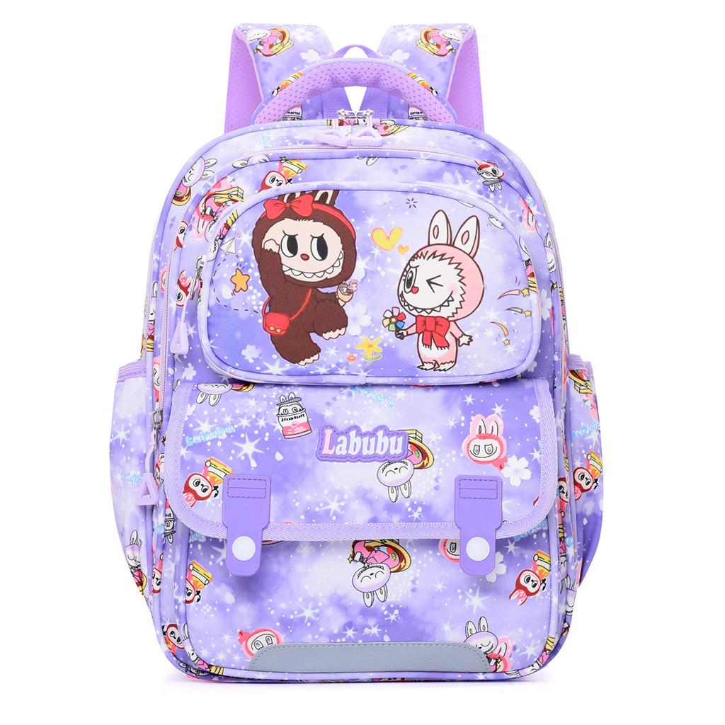 Cute Cartoon Labrador Backpack For Kids Durable Nylon School Bag For Boys And Girls