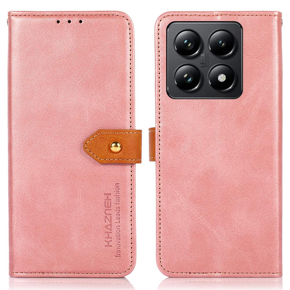 KHAZNEH For Xiaomi 14T Wallet Phone Case Stand Leather Flip Cover
