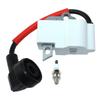 Ignition Coil For Makita EA3500F EA3501F EA4300F EA4301F EA4300FR Dolmar PS-351 PS-350SC PS-421 PS-420SC 161357-5,195143200,