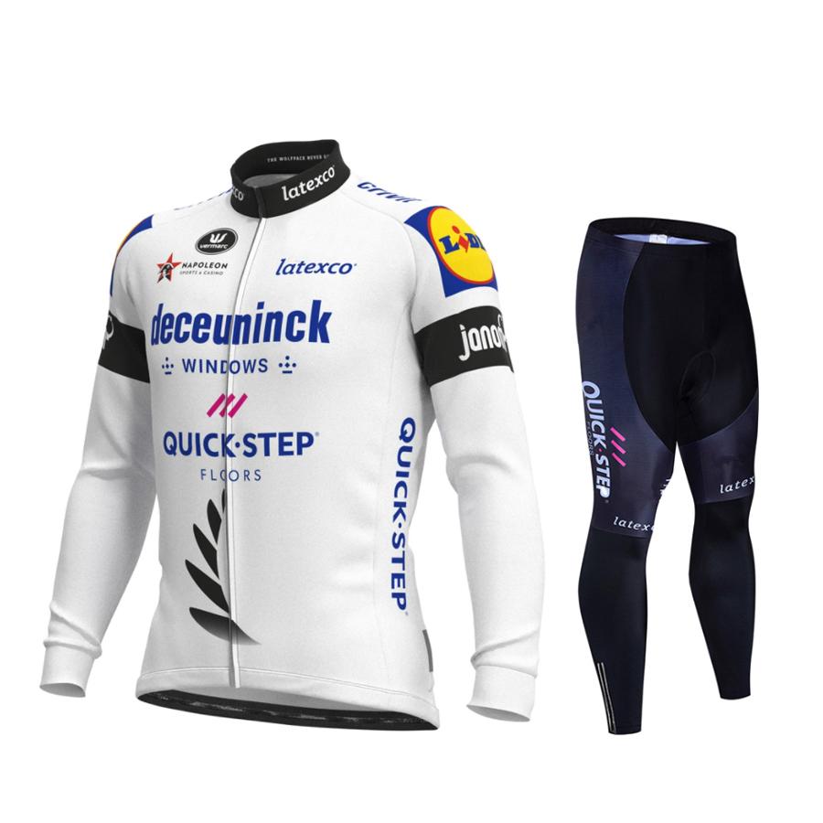 2026 QUICK STEP Pro Cycling Jersey Set Long Sleeve MTB Bike Clothes Wear Bicycle Cycling Clothing Ropa Maillot Ciclismo