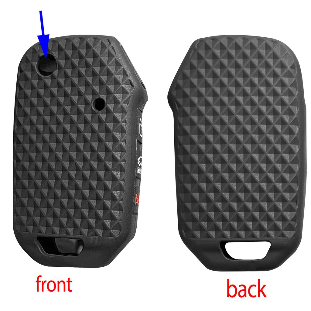 Car Key Fob Case Cover For Kia Soul Sportage Niro Ceed Xceed Telluride Carnival Sorento Proceed Sports Cerato K3 K5 Seltos Sonet
