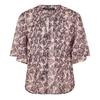 French Connection Womens/Ladies Elysian Floral Tie Neck Puff Sleeve Blouse