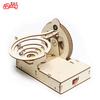 DIY Assemble Mechanical Marble Run Gear Model Technology STEM Kit Children Science Toys Teaching Material for Kids Learning