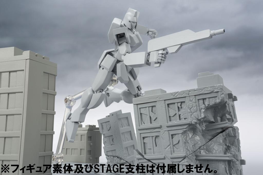 TAMASHII NATIONS Tamashii OPTION ACT BUILDING DAMAGE Finished Figure Ver. Non-scale PVC&ABS