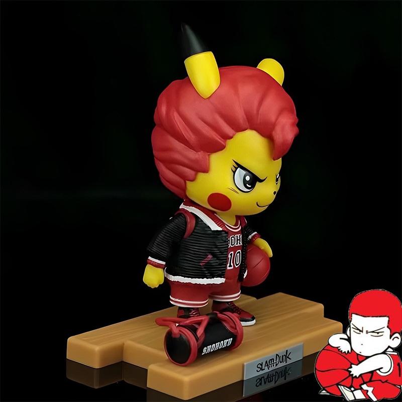 Gk Cs Ko Slam Dunk Sakuragi Pikachu Figure Collectible Model