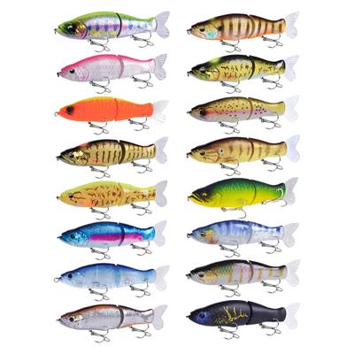 32g 135mm Artificial Hard Baits Swimming Lure with Hook Multi Jointed Swimbait Saltwater Swimbait Fishing Tackle