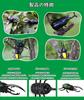 Remote-Controlled Insects, Stag Beetles, and Rhinoceros Beetles [Like the Real Thing Realistic Movements] Assorted RC Toy Set with Infrared Remote