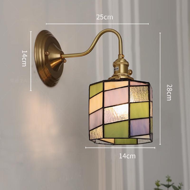 Bedroom LED Wall Lamp Indoor Vintage Interior Lighting Adjustable Night Light For Bedroom Dining Room Cafes Wall Sconce Brass