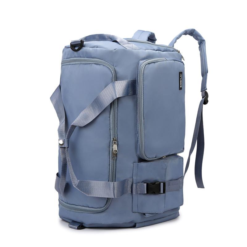 Women's Multi-functional Travel Bag Large Capacity Dry and Wet Separation Lightweight To Be Produced and Stored Luggage Bag Cover Pull Rod Gym Bag