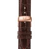 Tissot Leather Strap silver Dial Men's Fashion Watch T006.407.36.033.00