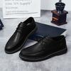 Elegantes Classic Oxford Shoes Hot Sale Men Leather Casual Shoes Soft Sole Lace-up Man Formal Dress Footwear Lightweight Loafers