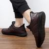 Winter Old North Cloth Shoes Men's Cotton Shoes Velvet Warm Non-slip Waterproof Middle-aged and Elderly Sports Leisure Elderly Father Shoes