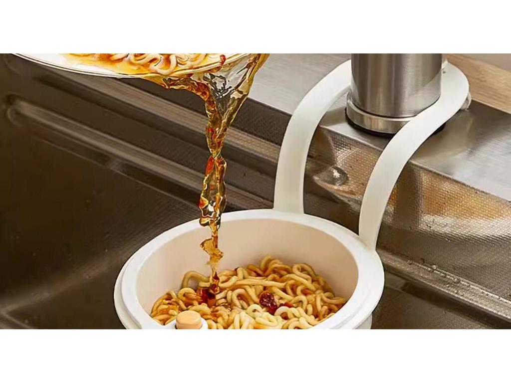 Hanging Kitchen Sink Drain Basket for Food Residue & Fruit Washing