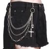 Sexy Pants Chain Punk Jeans Chain Wallet Chain Unisex Trousers Chain Cool Aesthetic Chain for Daily Wear and Parties