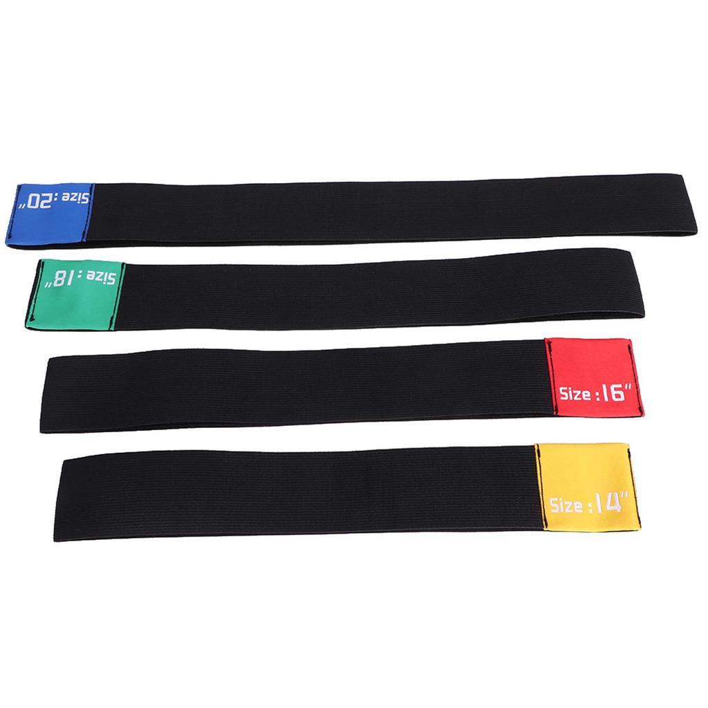 4pcs 14161820 Inch Drum Cymbal Mute Belt Practice Silencer Dampener