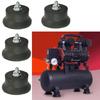 Large Anti Vibration Air Compressor Feet With Mounting Hardware Set Of 4 Rubber Pad For Stability Noise Reduction In Pneumatic Tool