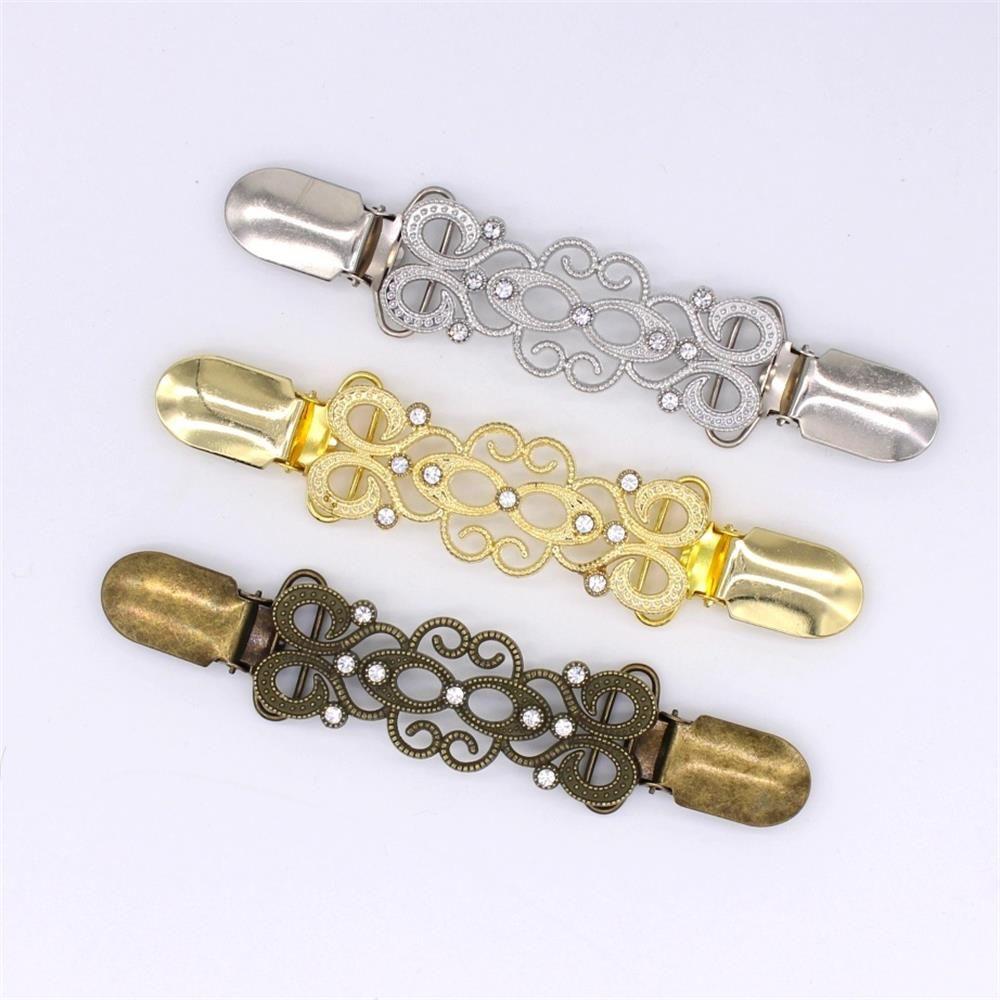 Fashion Retro Winter New Sweater Blouse Pin Shawl Brooch Cardigan Clip Duck Clip Clasps