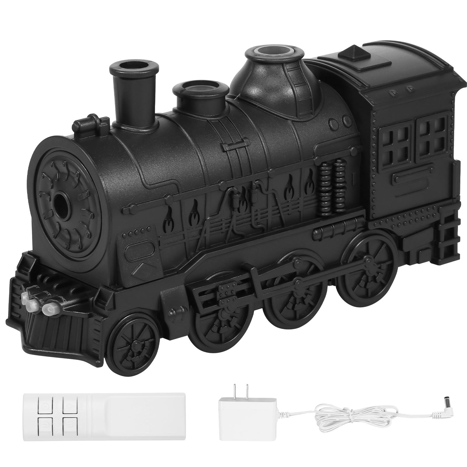 

Мини-увлажнитель воздуха 2 режима распыления/освещения Диффузор для эфирных масел 300 мл Тихий увлажнитель в форме ретро-поезда с функцией автоматического отключения