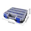34-compartment Screw Organizer Box Screw Craft Jewelry Organizer Box Metal Parts Hardware Tool Screwdriver Repair Tool Box