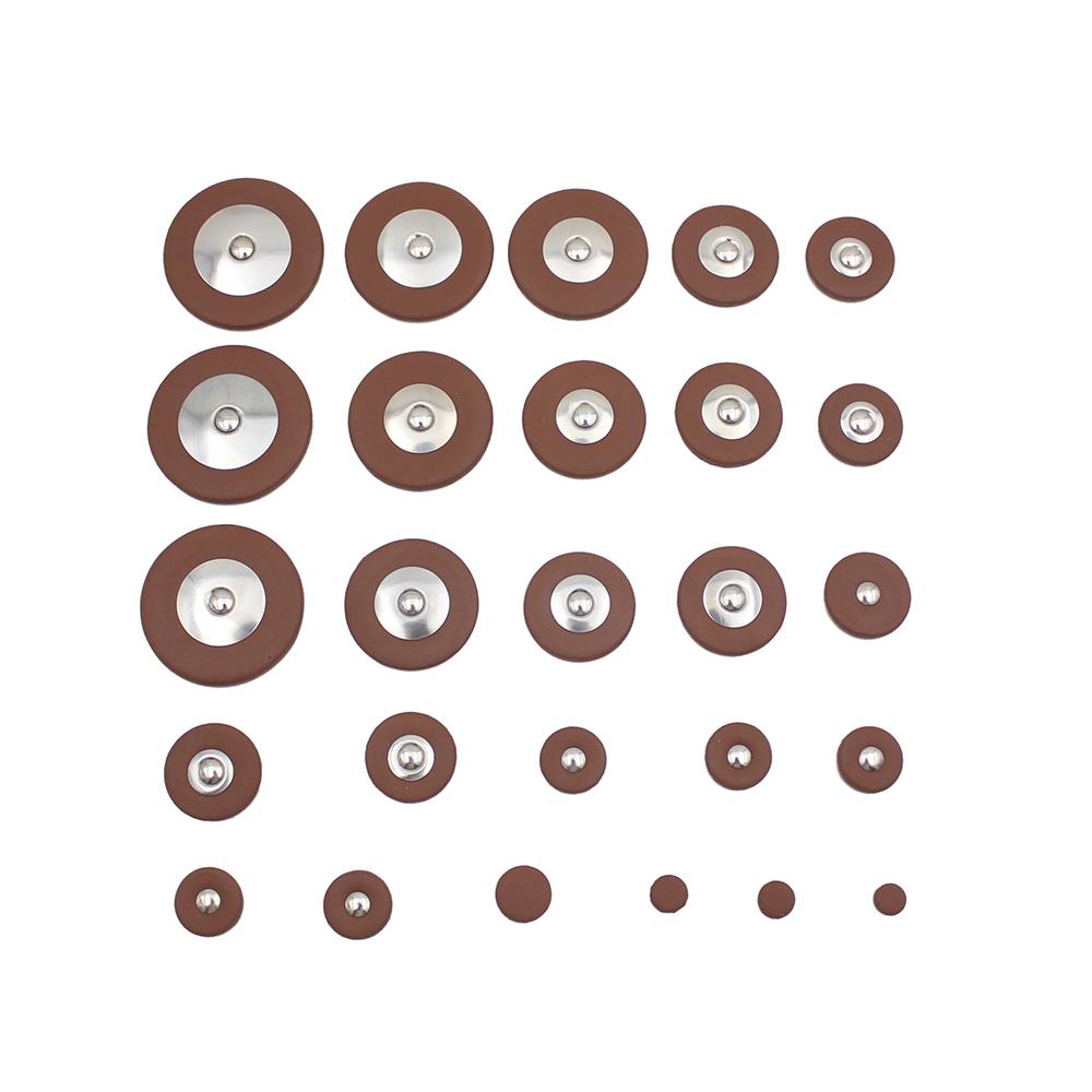 26 stycken saxofonläderkuddar ersättning för altsaxofon