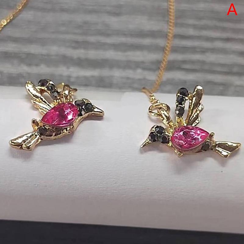 

Длинные серьги-капли в форме колибри Серьги-подвески с кисточками в форме птицы