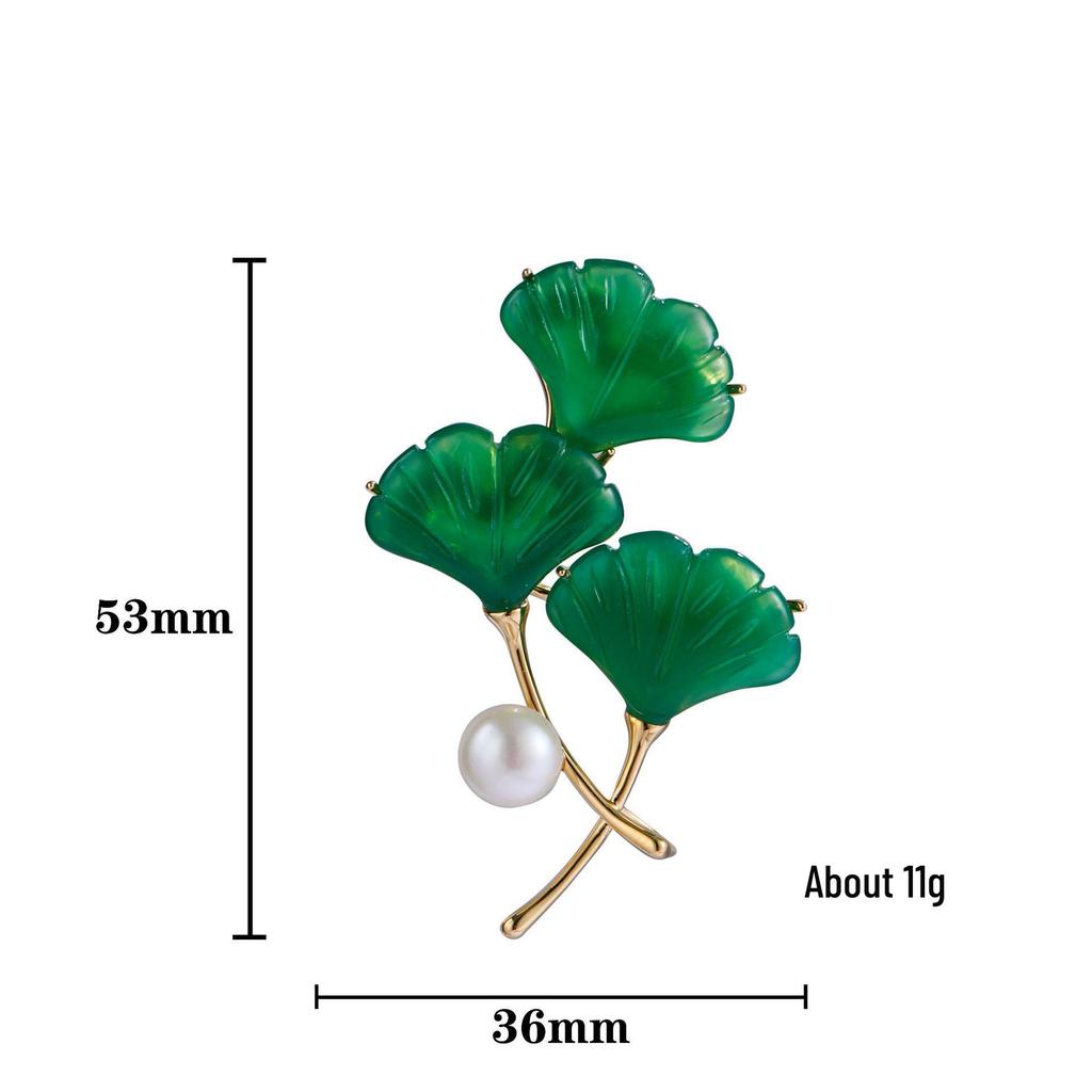 Snowflake & Butterfly Zircon Brooch with Freshwater Pearl for Women's Korean Style Suit Coat