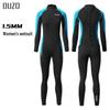 OUZO 1.5mm Women's Long Sleeve One-Piece Wetsuit
