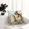 Easter Egg Pillow Cover Bunny Cushion Cover Polyester Graphic Pillow Case Morden Pillowcases For Sofa Bedroom Home Decor