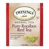 Twinings Pure Rooibos Red Herbal Tea, Caffeine-Free, 20 Tea Bags, 40g (1.41oz)
