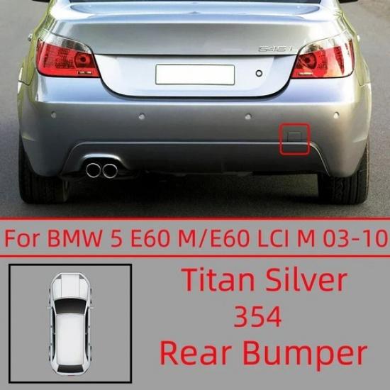 for BMW 520i 528xi 535i 535xi 550i M-Sport Rear Front Bumper Tow Hook Cover
