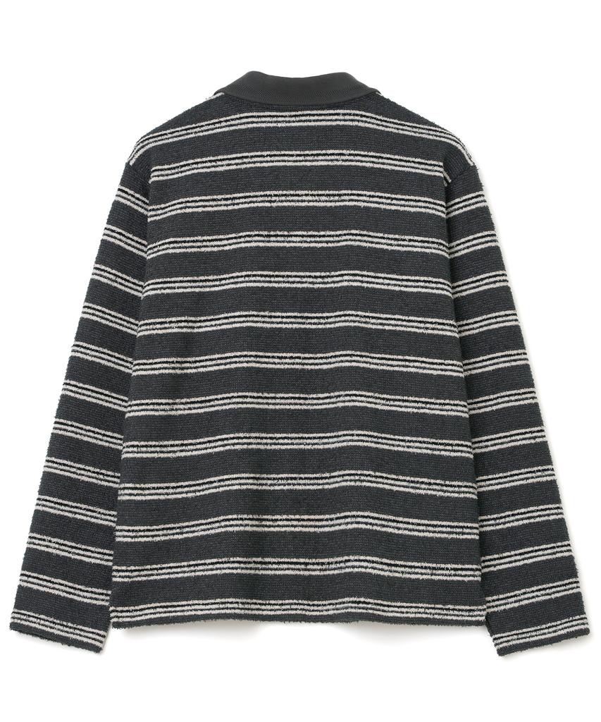 MILLO ARCHIVE Port Half Collar Knit [Charcoal]