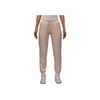 Lace-Up Comfortable Solid Color Knitted Sports Pants Women Bottoms Brown HF9451-838