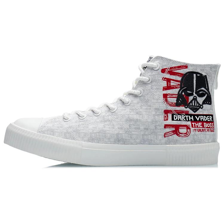 Li Ning High Top Casual X Star Wars 'Creamwhite Black' AGCR283-1
