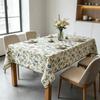 Cotton Tablecloth Rectangle Dining Table Cover Fabric Soft Washable Table Cloth Practical Household Tablecloth for Kitchen Party