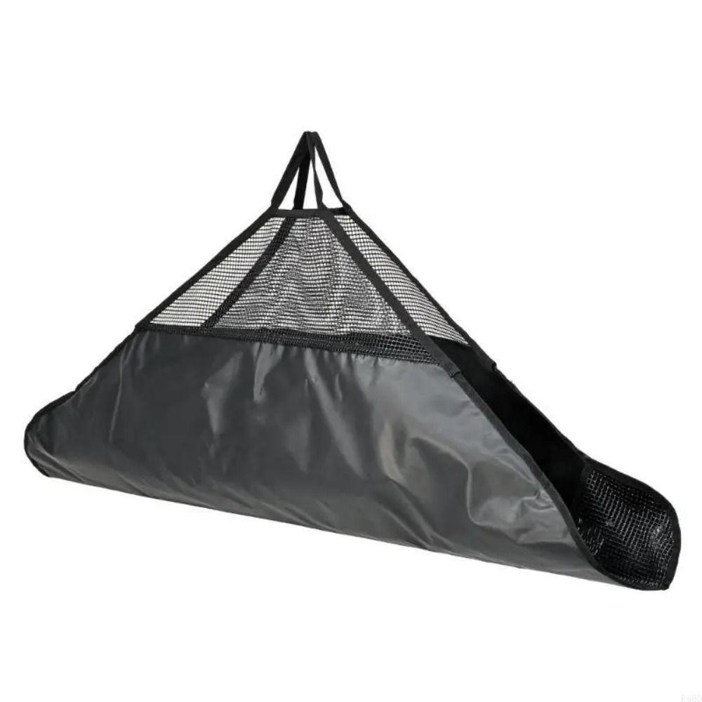 Nylon Handle Weighing Fish Bag Landing Mat Unhooking Weigh Sling Bag  Fishing Supplies