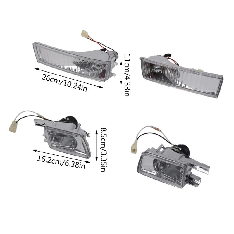 Led Parking Side Marker Turn Signal Light Sequential Blinker Light 1HM941778 1HM941777 for MK3 Golf 1993-1998