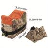 1pc Outdoor Bike Front Rear Bag Support Rifle Sandbag Set Portable Sniper Hunting Tactical Gun Rest Target Stand CS Shooting Bag