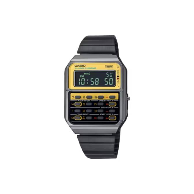 CASIO Unisex Yellow Watch CA-500WEGG-9BJF Yellow Watch Dial