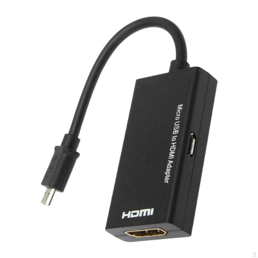 Buy Micro USB to HDMI Adapter Cable HighDefinition Signal for Monitors