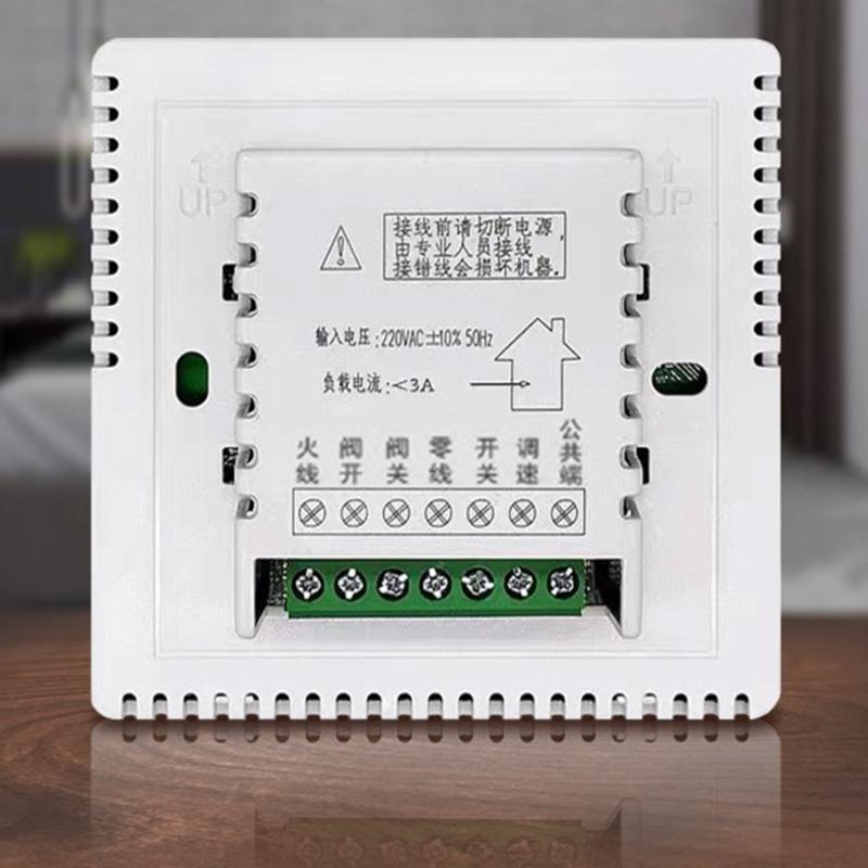Digital Thermostat Air Conditioner Intelligent Control Thermometers Switches Panel LCD Display Temperature Controller