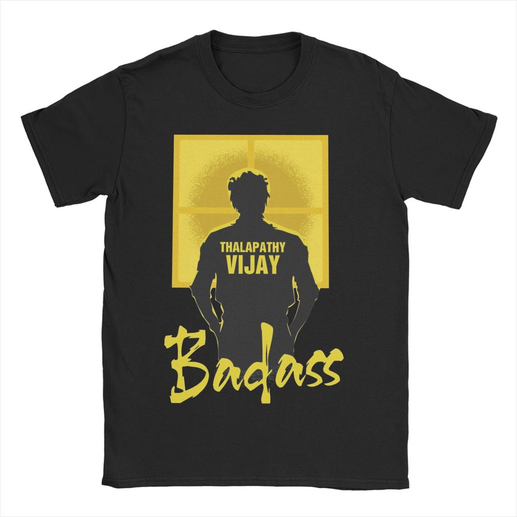 Thalapathy Vijay Jana Nayagan One Last Dance Men Womens T Shirt Tee Shirt Short Sleeve TShirts Cotton Printed Clothing