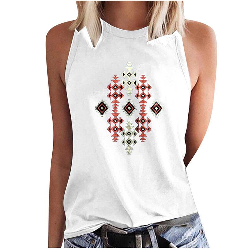 Women's Dragonfly and Dandelion Printed Sleeveless T-shirt, Y2K Street Clothing, Off Shoulder Tank Top, Sexy Sleeveless Girl's T-shirt
