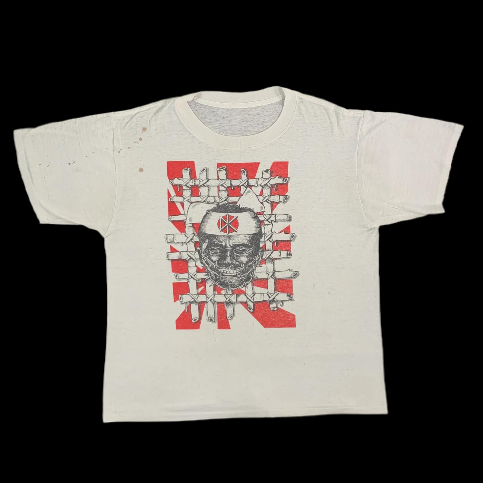 1980 Dead kennedys Vintage Punk Rock Band T shirt Full Size S-5XL S разноцветный