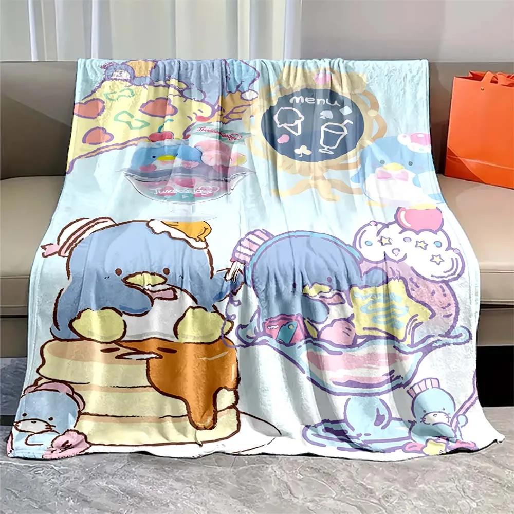 Japanese Tuxedo Sam Soft Blanket Soft Fluffy Blanket for Winter and Throws Furry Children Printed Modern Gift