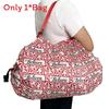 Nylon Foldable Shopping Bag With Large Capacity Waterproof Tote For Grocery Use