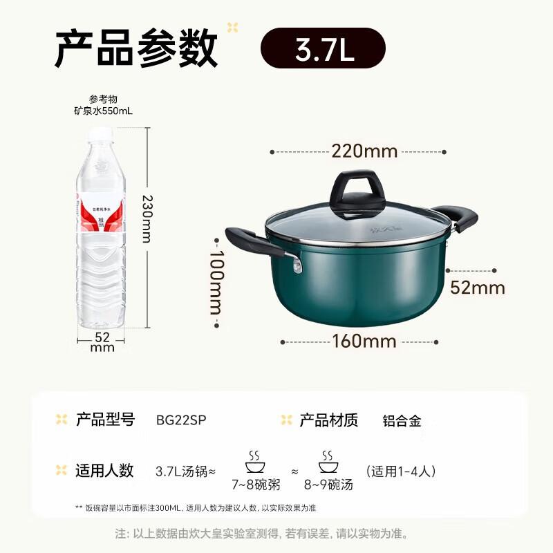 COOKER KING 22cm Non-stick Soup Pot