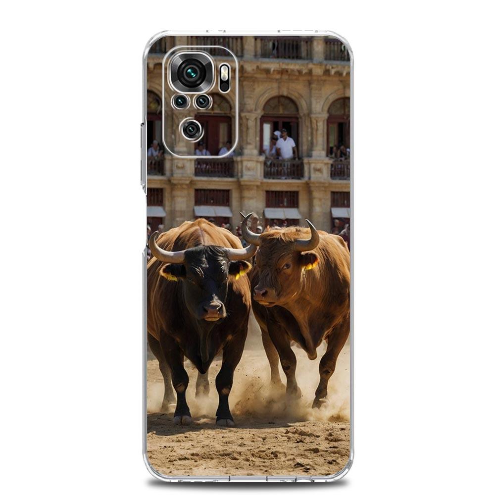 Spain Bull Flag Soft TPU Phone Case For Xiaomi Redmi Note 15 14 13 12 4G 10 11 Pro Plus 5G 14C 13C 12C 10C 9A Cover