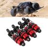 4 Pcs 55mm RC Car  S Aluminum Alloy Oil Shocks Damper Set for 1Celsius10 RC Car