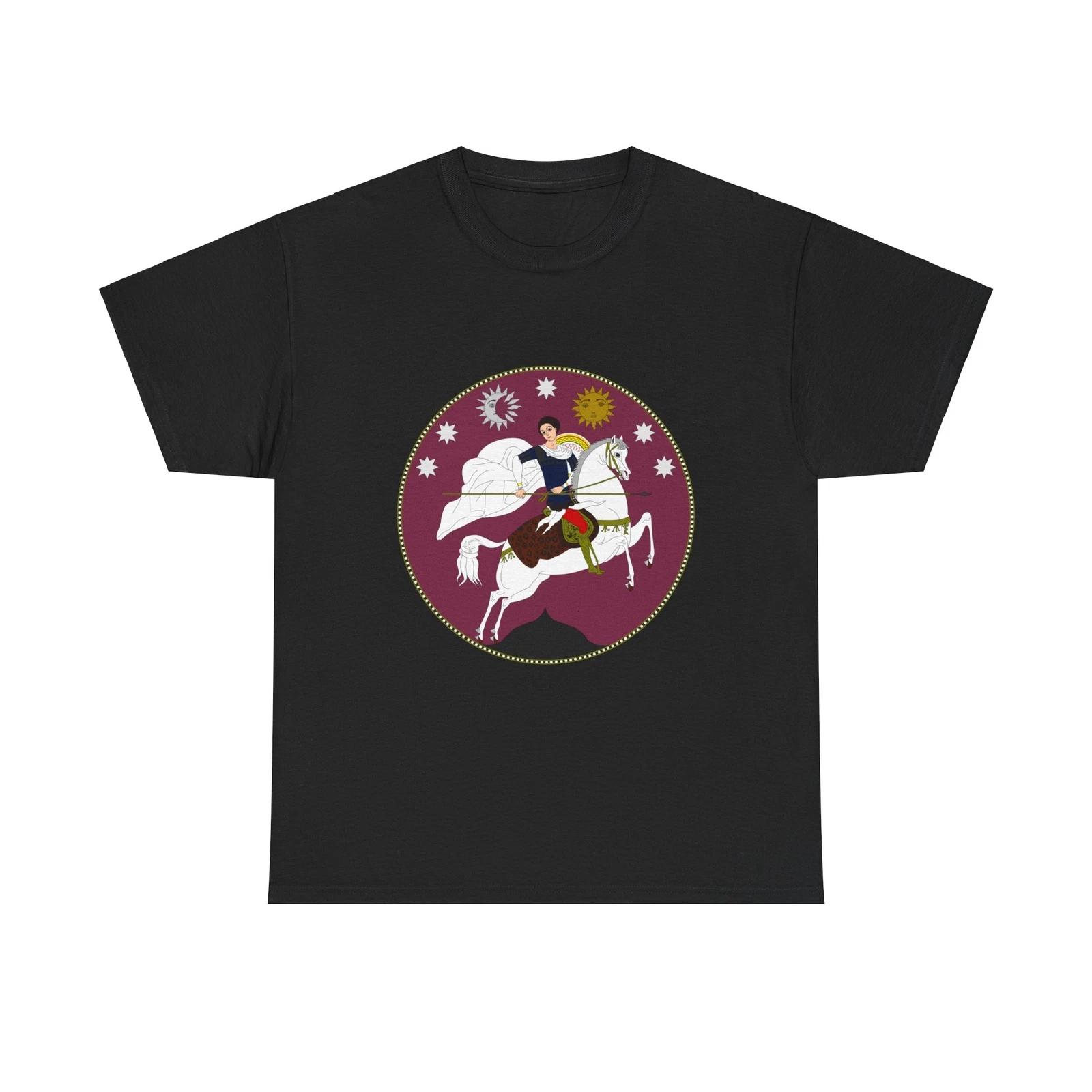 Coat of Arms of Democratic Republic of Georgia - T shirt 2XL
